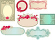 vintage romantic labels
