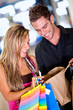 Couple shopping