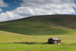Desert Barn and Shadows