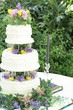gorgeous three tier wedding cake gorgeous three tier wedding cake
