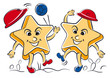 Dancing Star Mascot