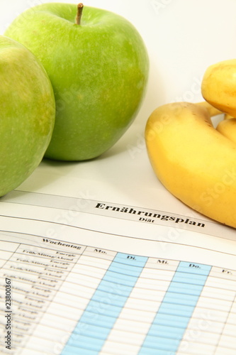 Photo: Ernährungsplan Ernährungsplan
