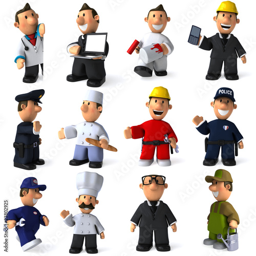 Illustration: Métiers Métiers