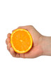 Hand with Orange