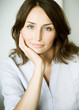 Portrait of a cute cheerful young woman