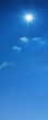 a background image of blue cloudy sky