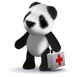 3d Teddy first aider