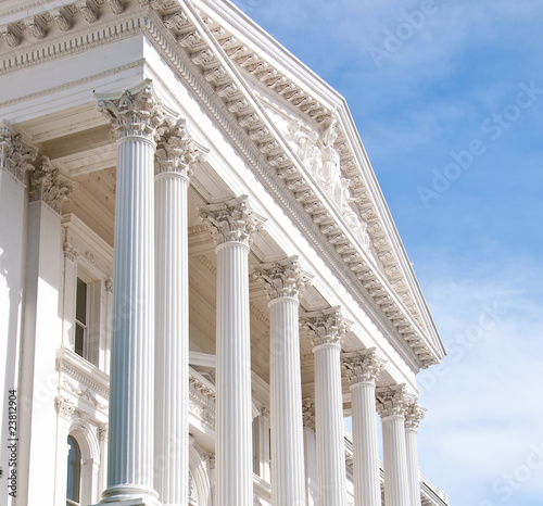 Photo: California Capital Building Pillars California Capital Building Pillars
