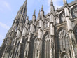 Rouen, ciudad normanda donde se quemó a J. de Arco, Francia.