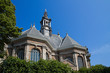 Church with blue sky background-horizontal image