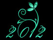 2012 year sign