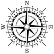 vector black compass vector black compass