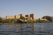 View of Egypt's Temple of Philae from the sea