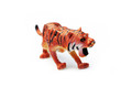 Toy plastic tiger