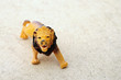 plastic toy lion