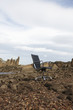 Chair on the rocks