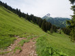 Randonnée dans les Alpes et sommet