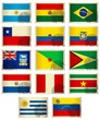 Flag Stamps_South America Flag Stamps_South America