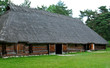 Barn with bulrush roof Barn with bulrush roof