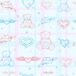 Seamless baby pattern