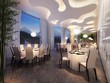 indoor tables on patio