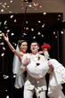 Newly wed couple