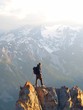 Marcher sur le sommet Marcher sur le sommet