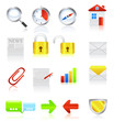web icon set. Vector