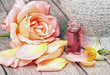 Rose essence with mortar