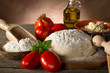 dough for pizza - preparazione pizza dough for pizza - preparazione pizza
