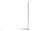 3D animation of Tablet computer rotating on white background