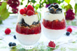 raspberry and blueberry parfait raspberry and blueberry parfait