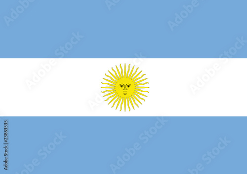 Vektor: Argentinien fahne Argentinien fahne