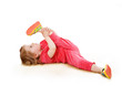 2 years old girl makes pilates 2 years old girl makes pilates