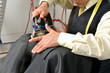 Dressmaker ironing jacket - a series of TAILOR related images. Dressmaker ironing jacket - a series of TAILOR related images.