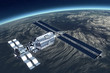 Telecommunication Satellite flying with mirror solar panels
