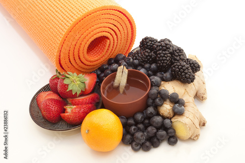 Photo: YOGA, GINGER TEA, AND FRUIT BREAK YOGA, GINGER TEA, AND FRUIT BREAK