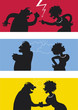 Fighting couple