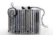 compact-disc musica con auricolari