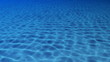 Water Surface with caustics. 3D Animation background.