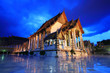 Suthat Temple at Twilight, Bangkok, Thailand