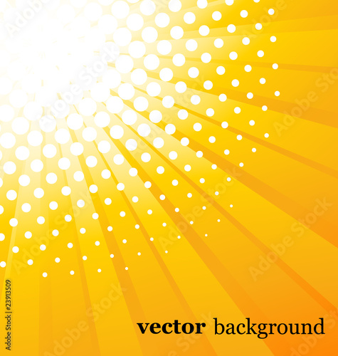 Vector: Sunburst vector background Sunburst vector background