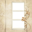 Grunge victorian background with stamp-frame