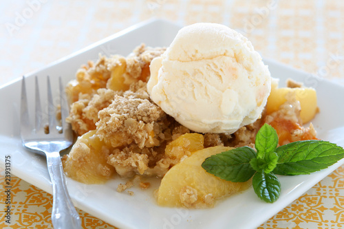 Photo: Peach Crisp Peach Crisp
