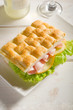 focaccia with turkey ham- focaccia con tacchino focaccia with turkey ham- focaccia con tacchino