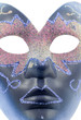 masque, fond blanc