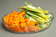 Légumes pour soupe potiron poireau