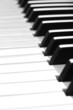 Photo: Piano keys extreme closeup with shallow depth of field Piano keys extreme closeup with shallow depth of field