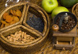 Dried apricots, raisin and nuts Dried apricots, raisin and nuts