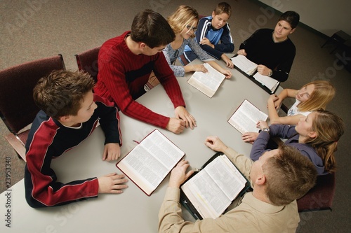 Photo: Young People's Bible Study Young People's Bible Study
